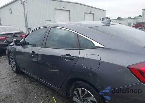 2018 Honda Civic Ex z USA, uszkodzony, nr VIN 2HGFC2F78JH501976